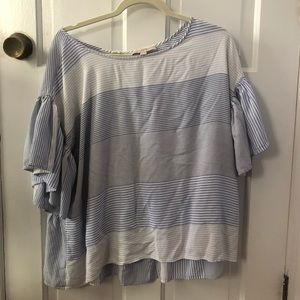 Ann Taylor Loft striped shirt